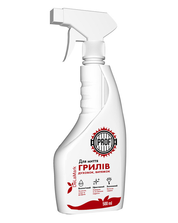 Миючий засіб DELAMARK для духовок, грилів, 500мл